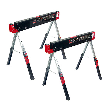 Козлы универсальные складные регулируемые по высоте комплект 2 шт Woodwork MOB-500