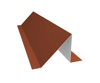 Планка снегозадержания 0,45 PE с пленкой RAL 8004 терракота (2м)