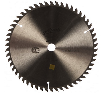 Диск пильный 190х54Тх16 ламинат дсп б/рез профи АТАКА