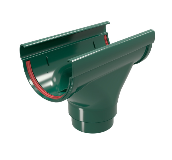 Воронка Дизайн 135 ПВХ Grand Line зелёный (RAL 6005)