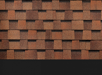 Ламинированная черепица DOCKE PIE DRAGON PREMIUM Карамель 2,38 м2