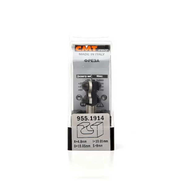 Фреза профильнаяCMT PRO 955.1914 (convert.io)