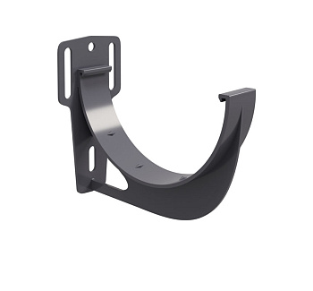 Кронштейн желоба slider Классика 120 ПВХ Grand Line графит (RAL 7024)