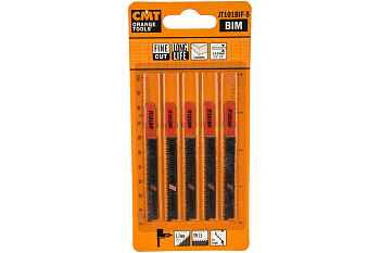 Пилки лобзиковые (дерево/чистовой рез) комплект из 5шт. CMT JT101BIF-5