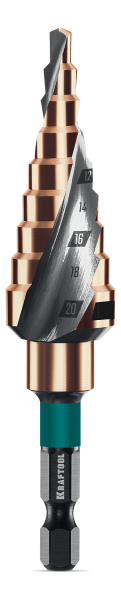 Сверло ступенчатое 4-20мм KRAFTOOL 29691-4-20-9_1