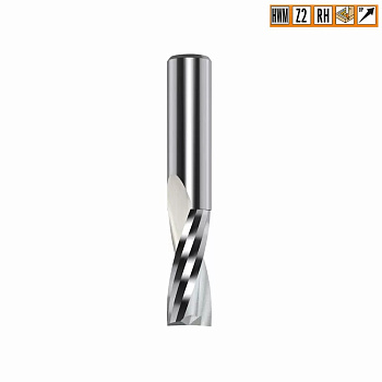 Фреза спиральная монолитная 6x27x70 Z=2 S=6 RH CMT 191.060.11