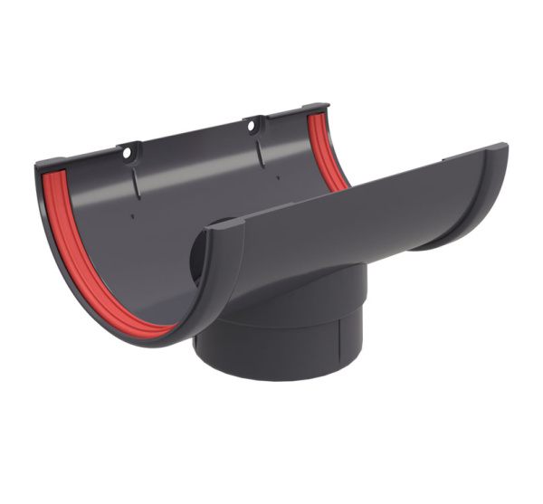 Воронка Классика 120 ПВХ Grand Line графит (RAL 7024)