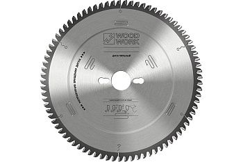 Диск пильный для ЛДСП 250*3.2*30H*81T A=-3º FFTR Woodwork 39.250.81