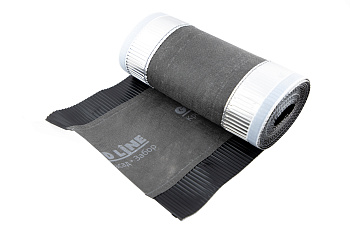 Аэроэлемент конька GRAND LINE черный, 240 мм (5м)