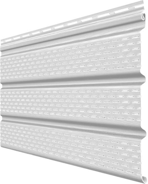 Софит Classic Grand Line полностью перфорированный белый (3,0м)
