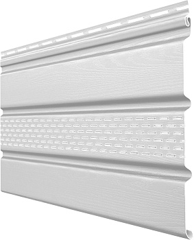 Софит Classic Grand Line частично перфорированный белый (3,0м)