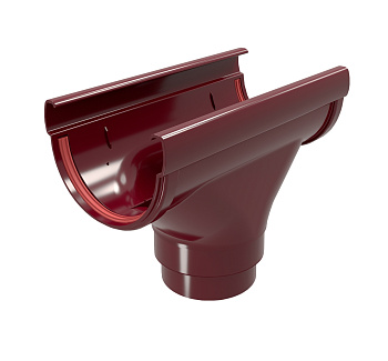 Воронка Дизайн 135 ПВХ Grand Line бордо (RAL 3005)