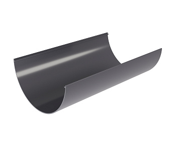 Желоб Классика ПВХ Grand Line 3м графит (RAL 7024)