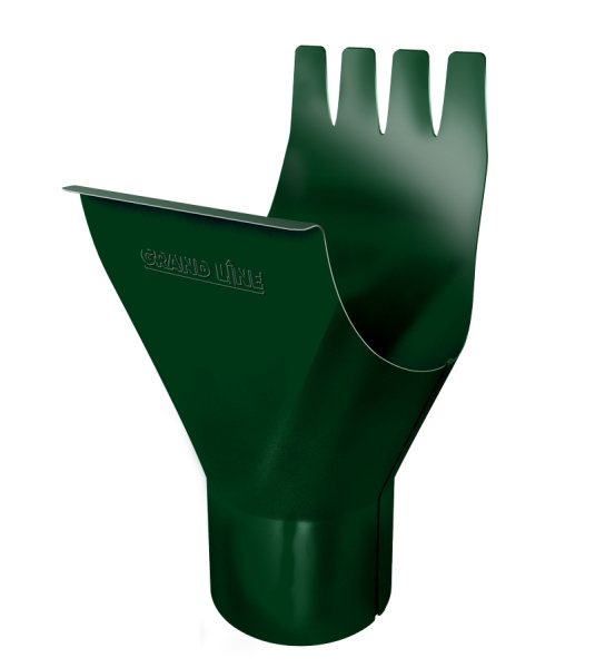 Воронка Grand Line 125х90 мм RAL 6005 зеленый мох