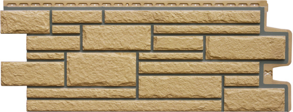 Камелот Design песочный со швом RAL 7006