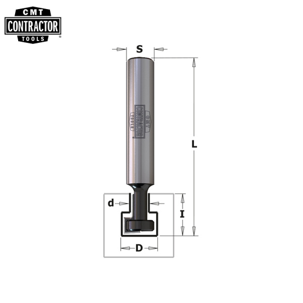 Фреза (Т-образный паз) CMT Contractor K950-095