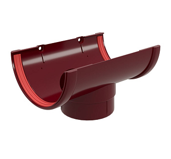 Воронка Классика 120 ПВХ Grand Line бордо (RAL 3005)