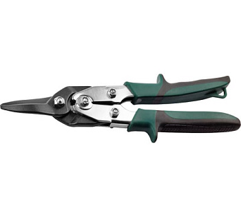 Ножницы по твердому металлу KRAFTOOL GRAND, прямые,Cr-Mo, 260 мм