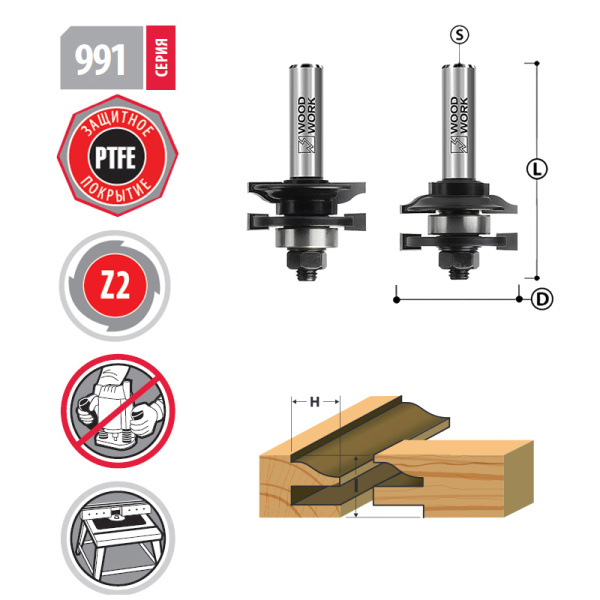 Комплект мебельных фрез Woodwork 991.2304.12_2