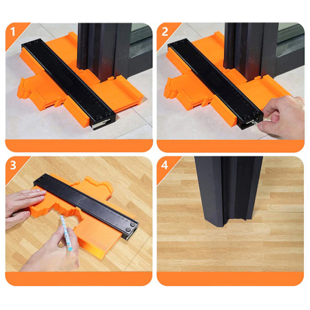 Шаблон для копирования контура 250х130 мм Woodwork GRT-250