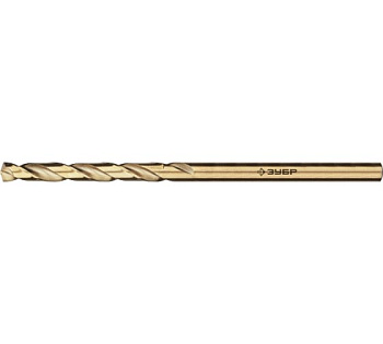 Сверло по металлу КОБАЛЬТ, сталь Р6М5К5, класс А, ЗУБР "ПРОФЕССИОНАЛ", d=2 мм