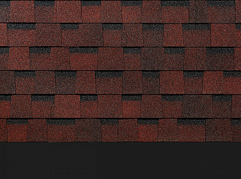 Ламинированная черепица DOCKE PIE DRAGON EUROPA Красный 2,38 м2