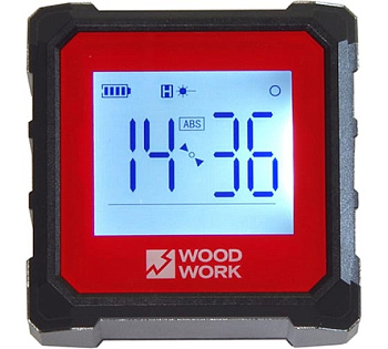 Уклономер цифровой магнитный с лазерным указателем Woodwork DA-02