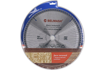 Диск пильный 315x3.4/2.2x32/30мм 80T BELMASH RD134A