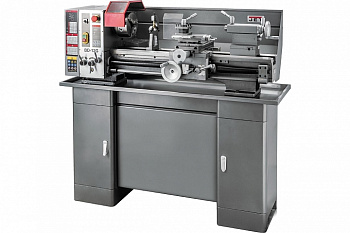 Настольный токарный станок по металлу с тумбой JET BD-12G