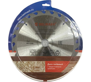 Диск пильный 280х3,0/1,8х32/30мм 24Т BELMASH RD124A