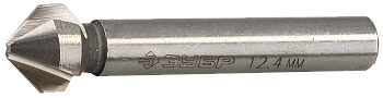 Конусный зенкер для раззенковки ЗУБР "ЭКСПЕРТ" 12.4x56 мм, М6 29730-6