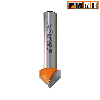 Фреза концевая V-образная D=19,0 I=16,0 S=6,0 L=55,5 CMT 715.190.11