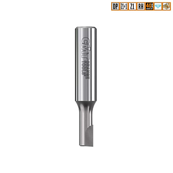 Фреза пазовая алмазная DP 6x12x40 d=6 I=8 L=65 Z=1 RH CMT 141.060.61