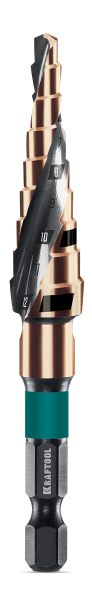 Сверло ступенчатое  4-12мм KRAFTOOL 29691-4-12-9