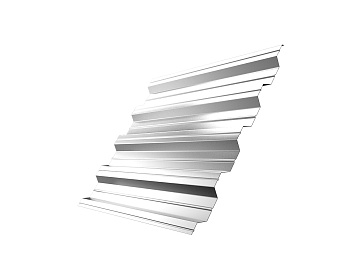 Профнастил HC44R 0,5 PE RAL 9003 сигнальный белый