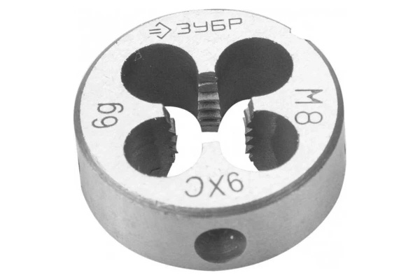 плашка Зубр МАСТЕР М8x1,25 4-28022-08-1.25 (convert.io)