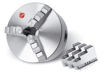 Токарный патрон Ф100мм трех кулачковый 7100-0002П FUERDA