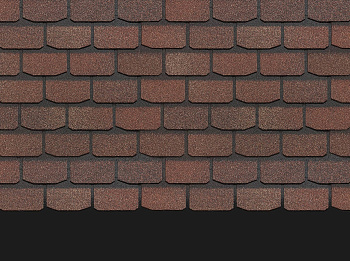 Гибкая черепица DOCKE PIE PREMIUM Коллекция Женева цвет Арахис 3,1м2