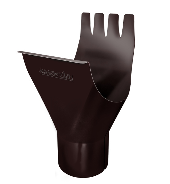 Воронка Grand Line 125х90 мм RAL 8017 шоколад